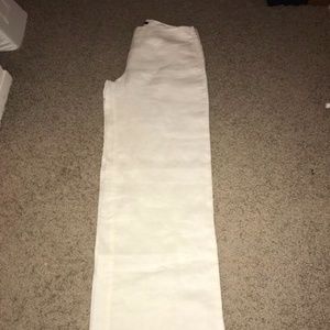Never Worn White Linen Pants by Sisley